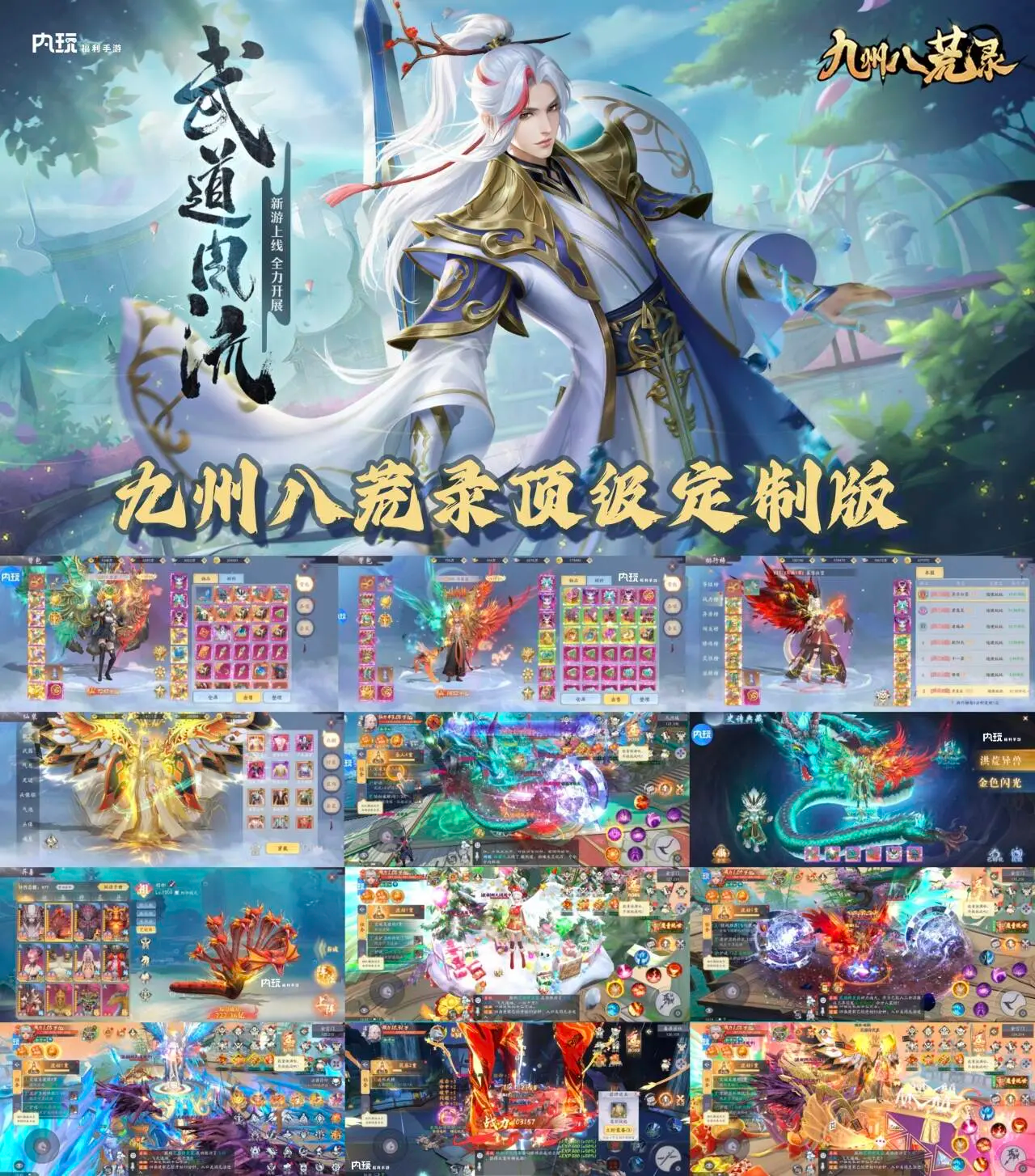 《九州八荒录》顶级定制版本-梦想手游网